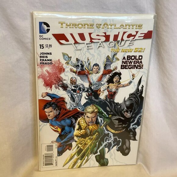 Justice League Vol 2 #15 Throne of Atlantis Chapter One 2013 Ivan Reis Joe Prad - Picture 12 of 13